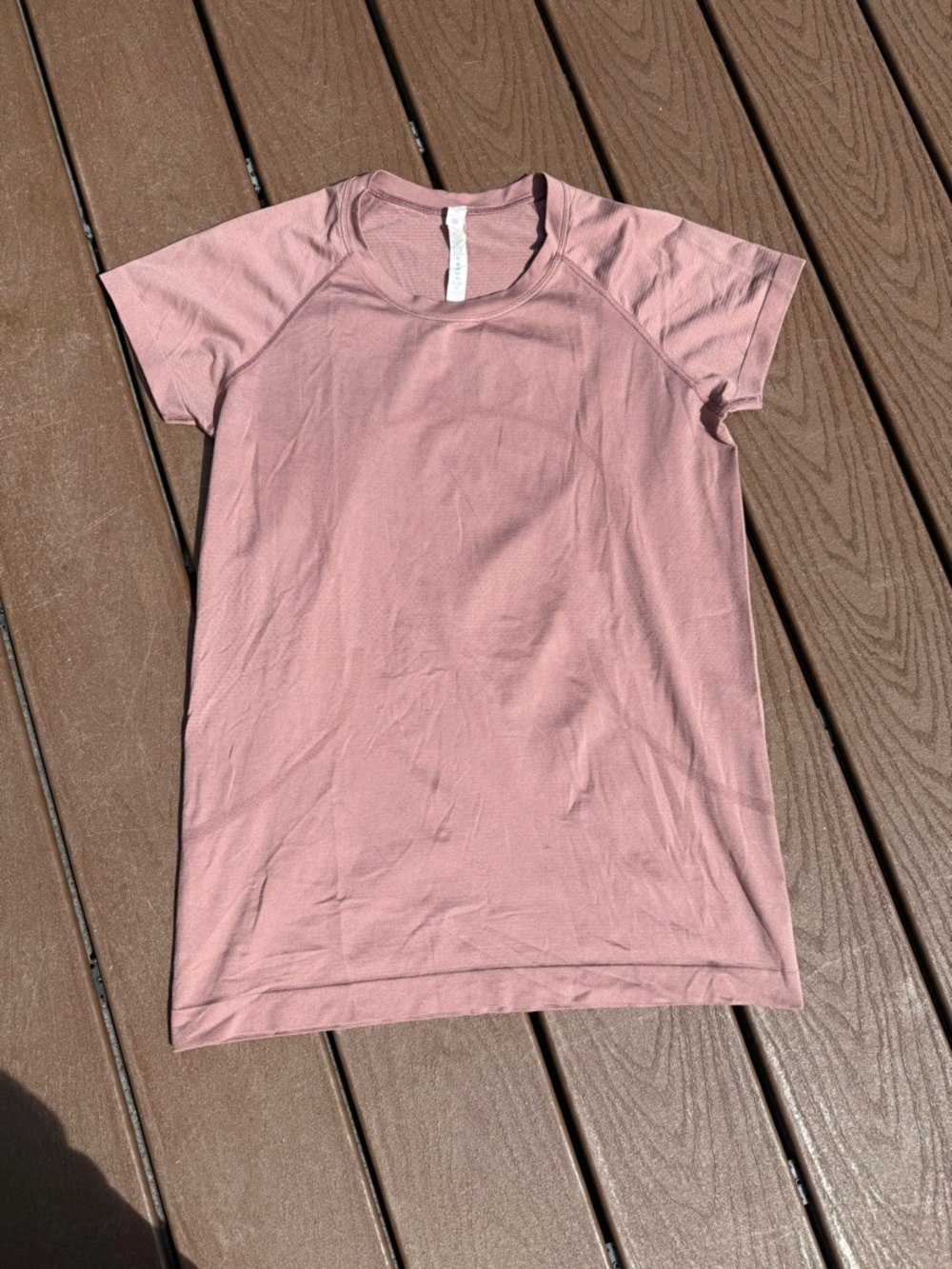 lululemon athletica Short-Sleeve Crewneck Top - Dusty Pink